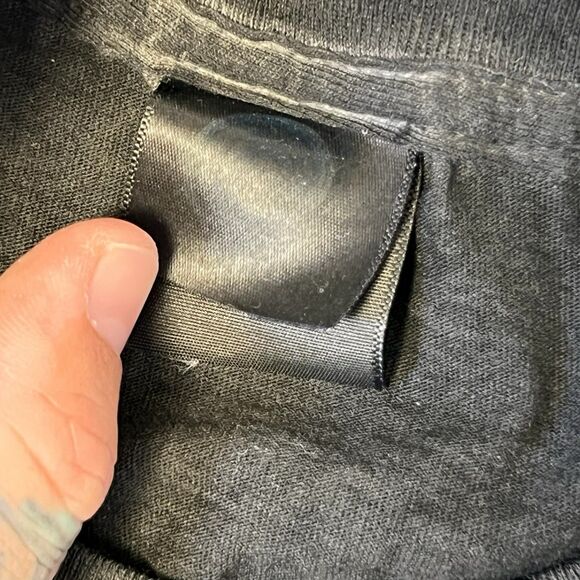 Pete's Pirate Life Fly The Flag Black Gray T-Shirt Men's Small Pete McKinnon - Picture 8 of 9